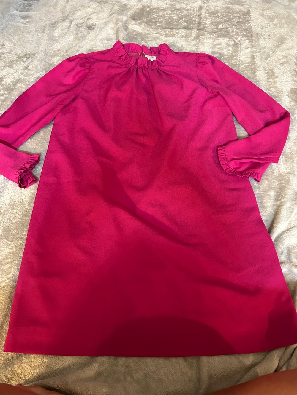 J crew long sleeve shift dress